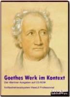 Goethes Werk im Kontext - CD-ROM
